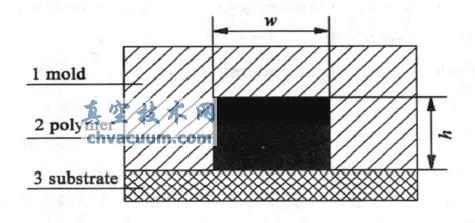 PDMS 微孔結(jié)構(gòu)的轉(zhuǎn)印機理示意圖